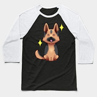 Dwarf German Shepherd Baseball T-Shirt